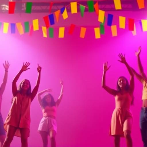 Frame do videoclipe 'Cores do Brasil' produzido pelo estüdio